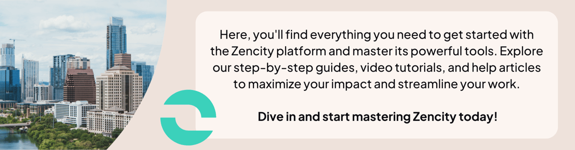 Here, youll find everything you need to get started with the Zencity platform and master its powerful tools. Explore our step-by-step guides, video tutorials, and best practices to maximize your  (1)